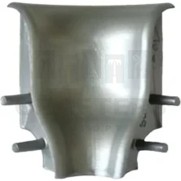 Belső sarokelem 38,5 mm széles MDF szegélylécekhez szürke
