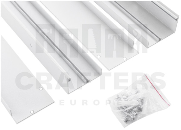 Avide LED Panel Mennyezetre Rögzíthető Kiemelő Keret 300x1200mm