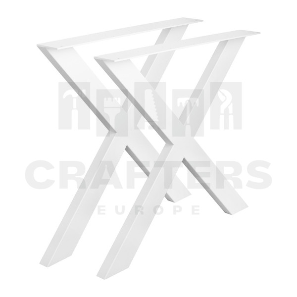 STRONG Asztalláb "X"  710x780, fehér
