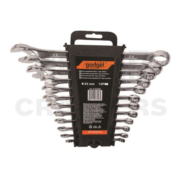 csillag-villáskulcs készlet 6-22 (12 db-os) Cr-V gadget
