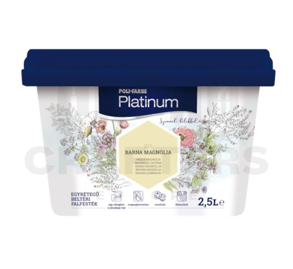 Platinum falfesték Barna magnólia B15 2,5 L