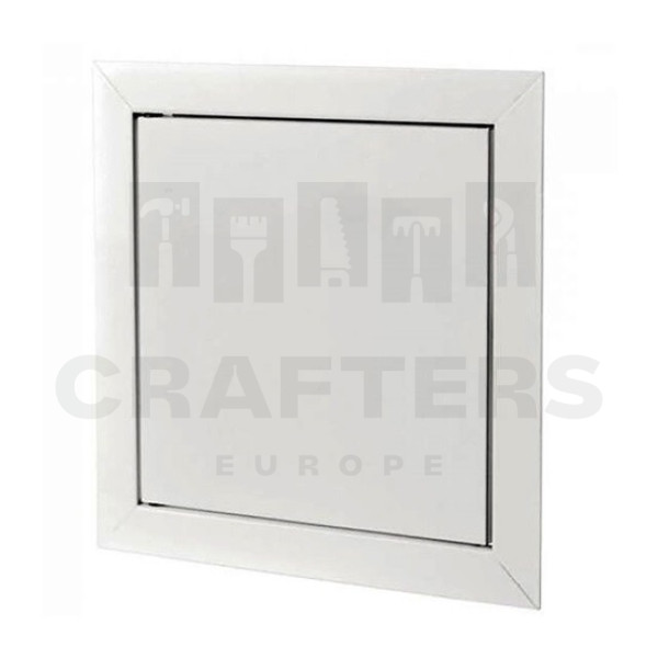 szervízajtó  150x150mm fém fehér (mágneses)