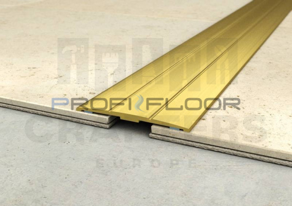 ALU PROFIL PF3 ProfiFloor 2,4m arany öntapadós padlóprofil - 40mm