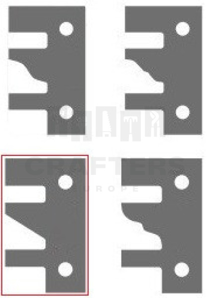 Stark "C" Profillapka 40x25x2