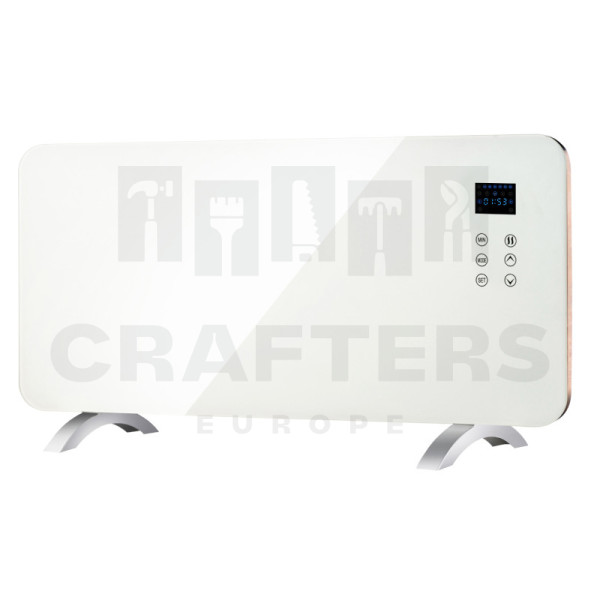 Smart Wifi konvektor üveglapos 1000W