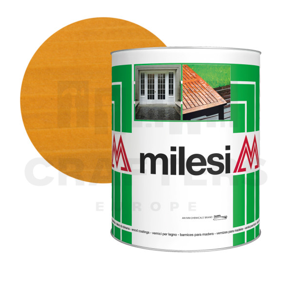Milesi XGT 609 Classic Viaszos Vékonylazúr - tölgy szín 1 L