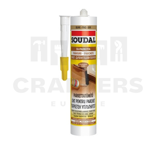 Soudal parkettatömítő bükk 280 ml