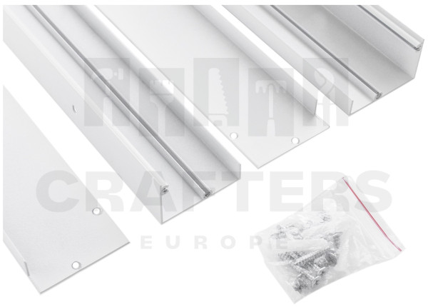 Avide LED Panel Mennyezetre Rögzíthető Kiemelő Keret 300x600mm