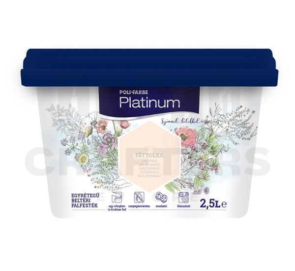 Platinum falfesték Fátyolka F20 2,5 L