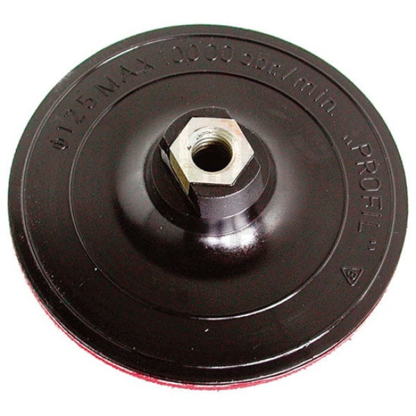 Tépőzáras gumitányér d=115 mm M14