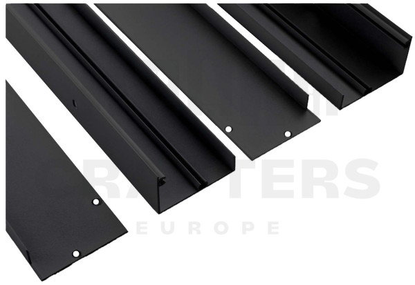 Avide LED Panel Mennyezetre Rögzíthető Kiemelő Keret 600x600mm Fekete