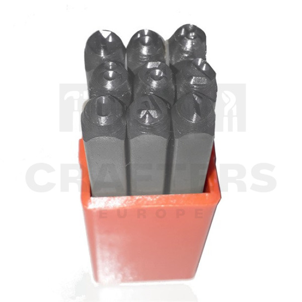 számbeütő készlet 4 mm