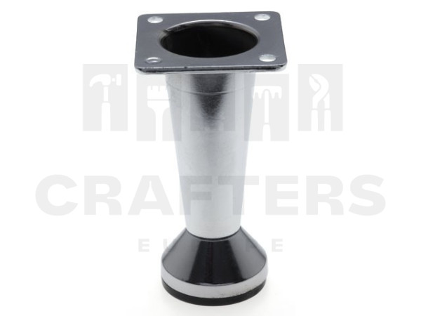 FÉM DESIGN LÁB EM-077-A 80mm KRÓM